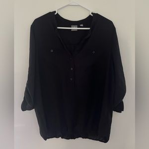 L Soho New York & Company Button Up Blouse